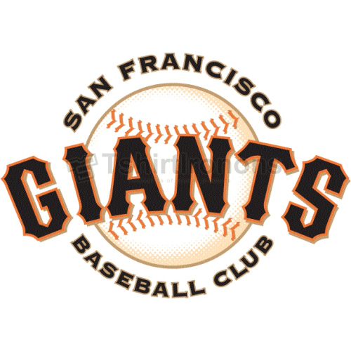 San Francisco Giants T-shirts Iron On Transfers N1882